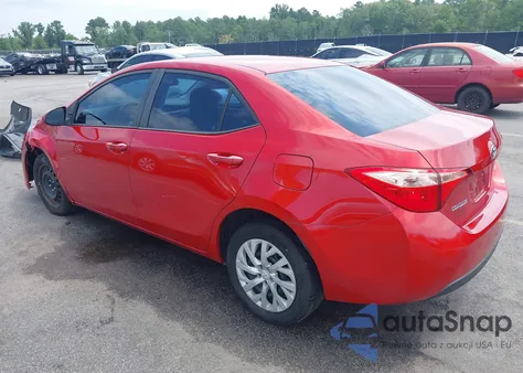 2017 Toyota Corolla Le z USA, uszkodzony, nr VIN 2T1BURHE0HC908421